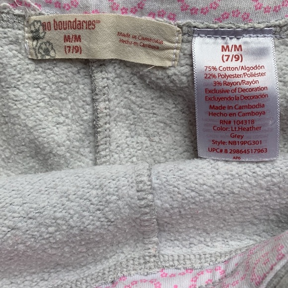 No boundaries Peace sign comfy sweatshirt shorts size medium - Picture 4 of 8